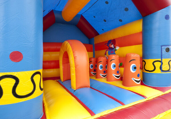 Hüpfburg "Clown Multifun"